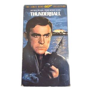 Thunderball The James Bond 007 Collection VHS Tape